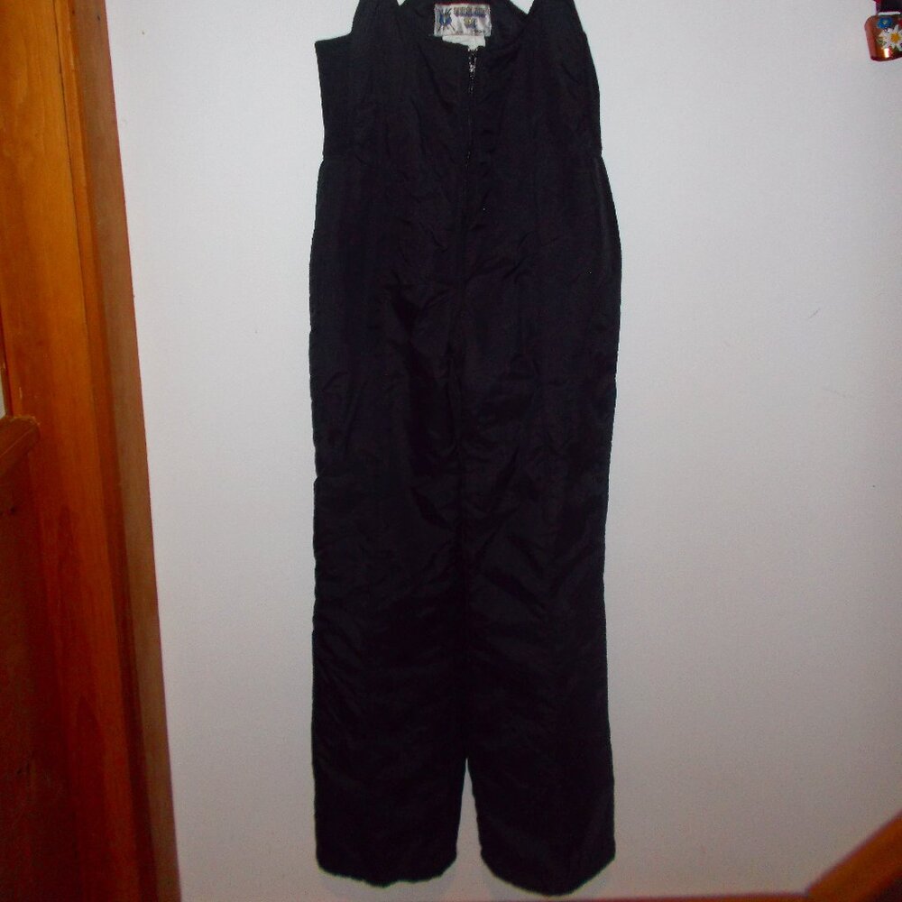 Vintage ladies size 14 black snow pants